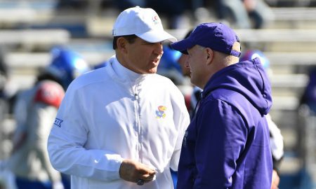NCAA Football: Kansas State at Kansas