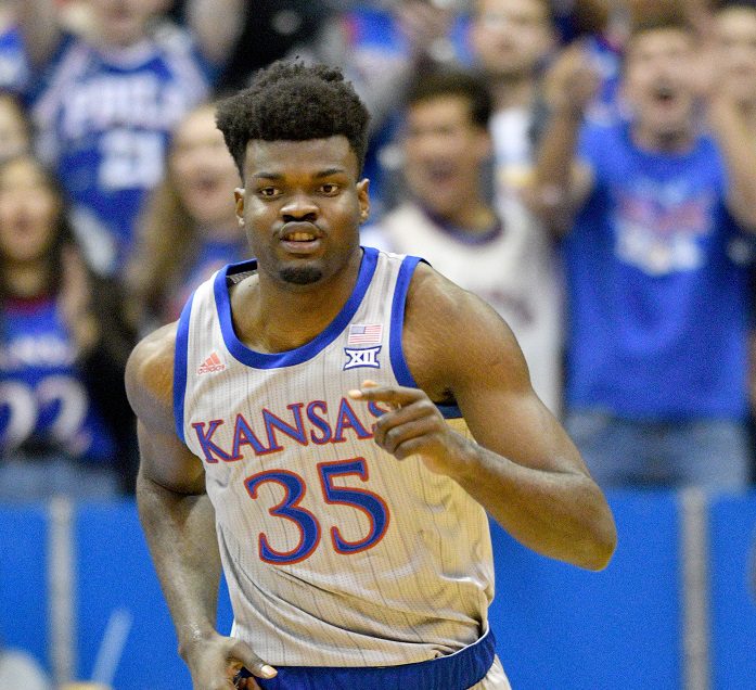 NCAA Basketball: Monmouth-NJ at Kansas