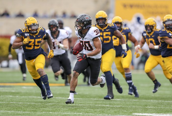 NCAA Football: Oklahoma State at West Virginia