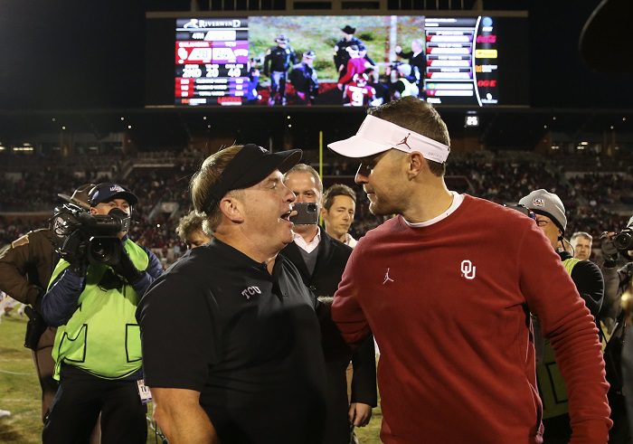 NCAA Football: Texas Christian at Oklahoma