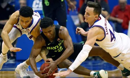 NCAA Basketball: Baylor at Kansas