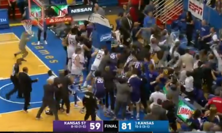 kansas vs. kansas state brawl
