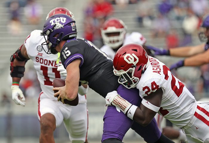 NCAA Football: Oklahoma at Texas Christian
