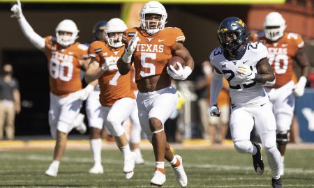 NCAA Football: West Virginia at Texas