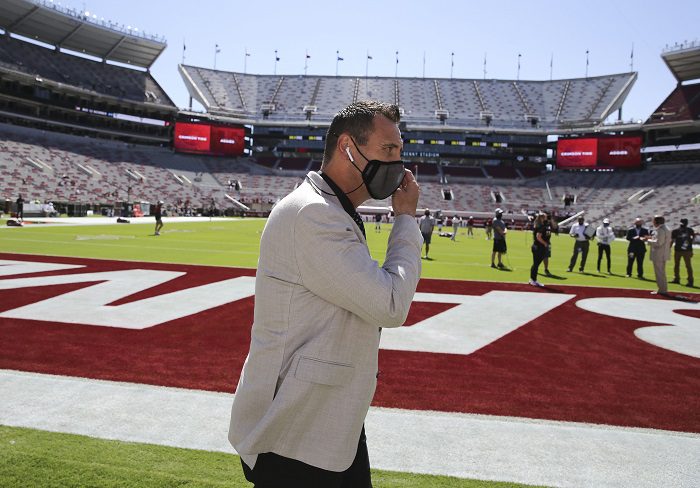 NCAA Football: Texas A&M at Alabama