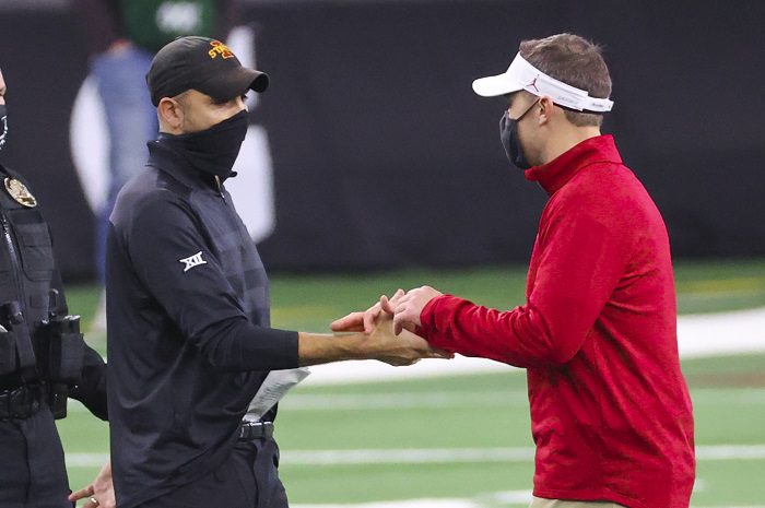 NCAA Football: Big 12 Championship-Oklahoma at Iowa State