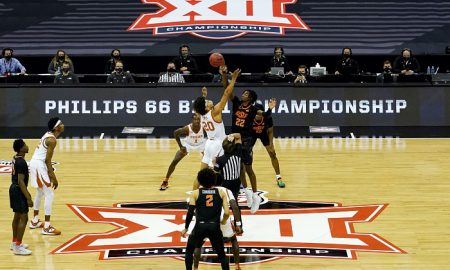 NCAA Basketball: Big 12 Conference Tournament-Oklahoma State vs Texas