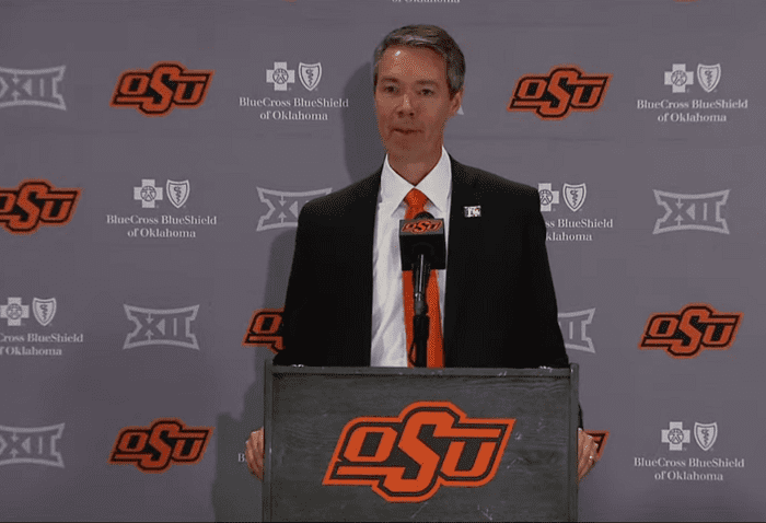 Chad Weiberg Takes Over as Oklahoma State Athletic Director