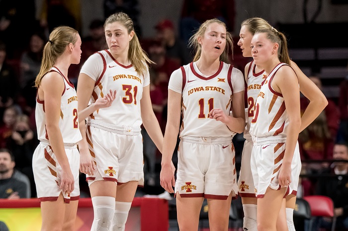 Iowa State 2021-22 Women's Basketball Team Photo - 2
