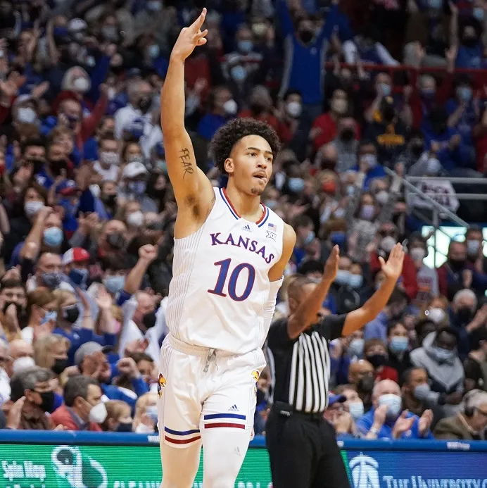 Jalen Wilson Signed University of Kansas Basketball Warm-Up Jersey (PSA &  Fanatic)