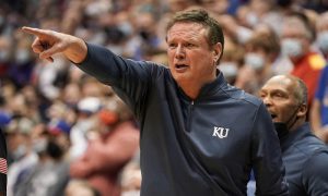 NCAA Basketball: Texas Tech at Kansas