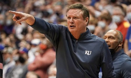 NCAA Basketball: Texas Tech at Kansas
