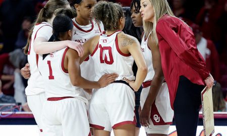 Oklahoma women's basketball team photo - Coach Jennie Baranczyk