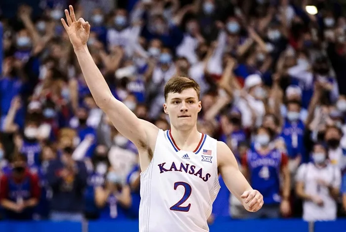 Christian Braun, JUNIOR Point Guard, Kansas