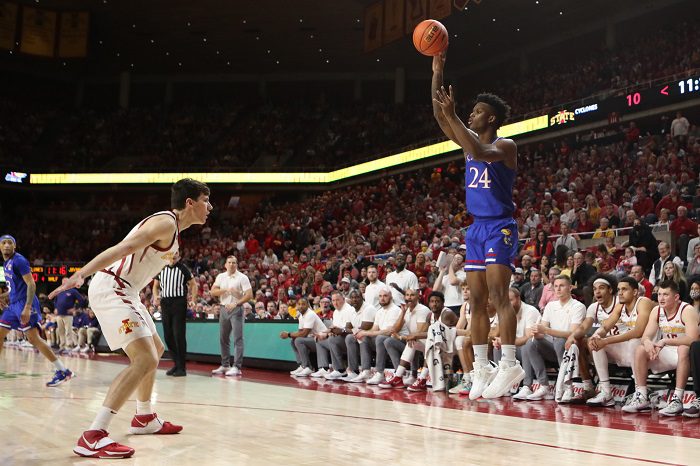 NCAA Basketball: Kansas at Iowa State