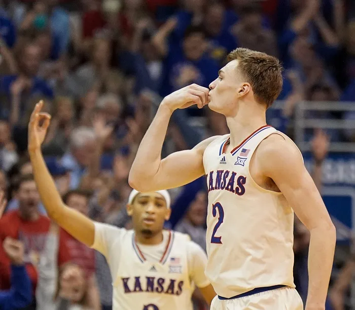 NCAA Basketball: Texas at Kansas