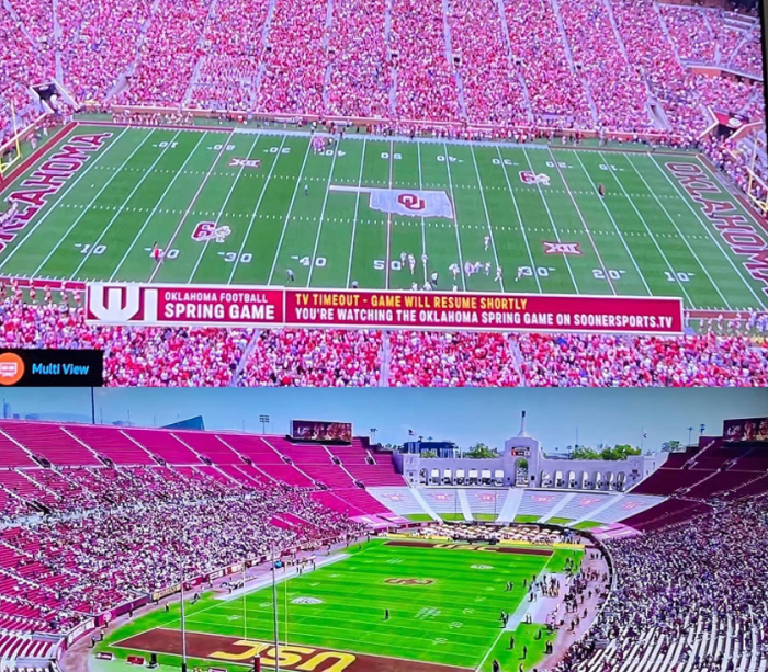 Look Oklahoma Spring Game vs. USC Spring Game