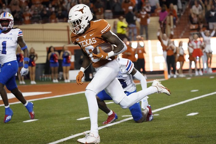 NCAA Football: Kansas at Texas
