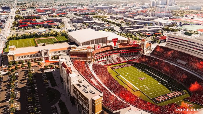 Look: TTU Shares Renderings of $200 Million Football Upgrades