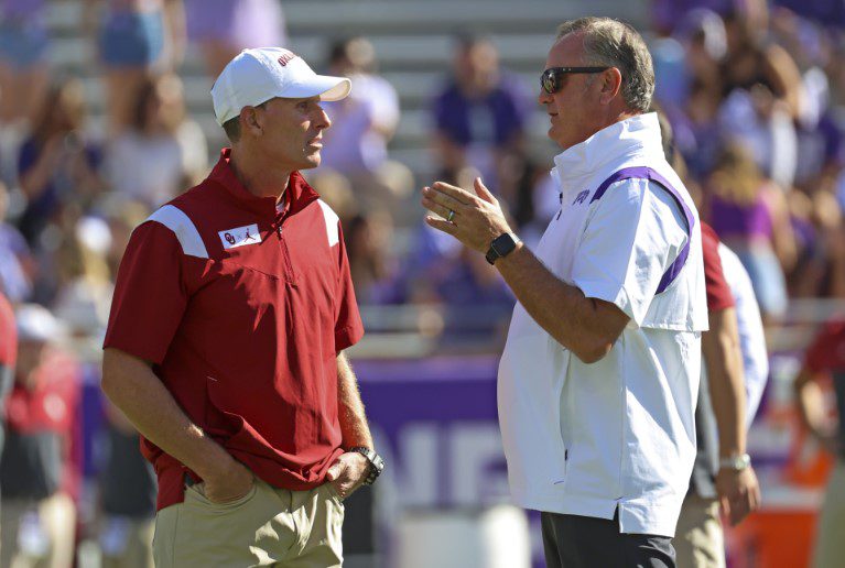 NCAA Football: Oklahoma at Texas Christian