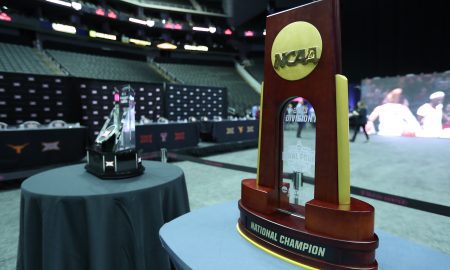 NCAA Women's Basketball Tournament Trophy.