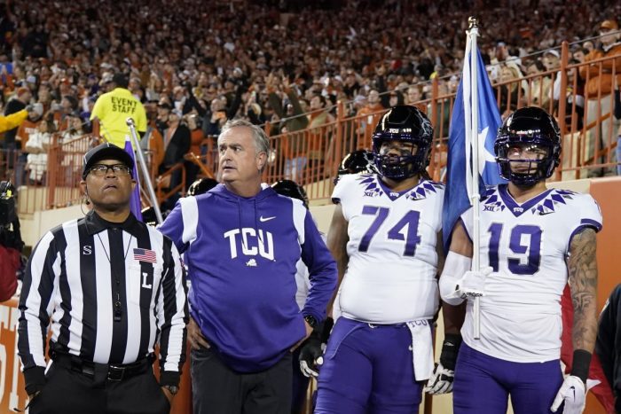 NCAA Football: Texas Christian at Texas