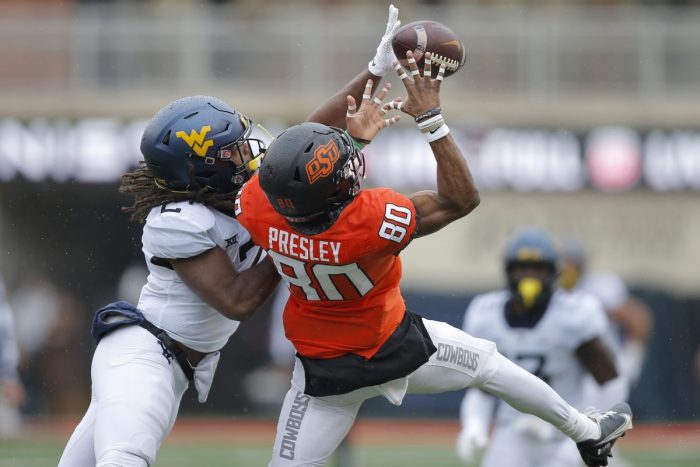 NCAA Football: West Virginia at Oklahoma State