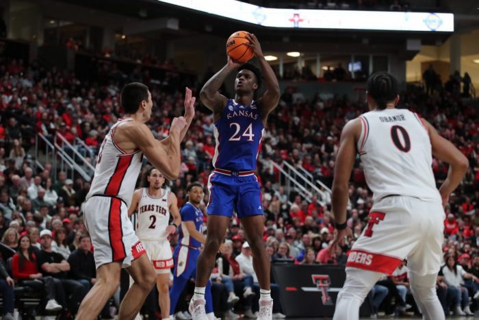 NCAA Basketball: Kansas at Texas Tech