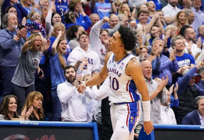 NCAA Basketball: Kansas State at Kansas