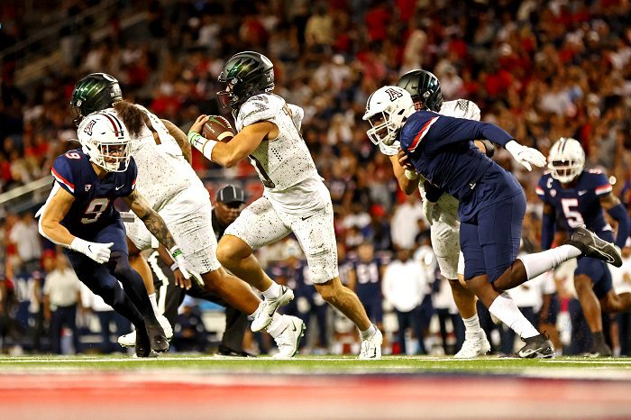 NCAA Football: Oregon at Arizona
