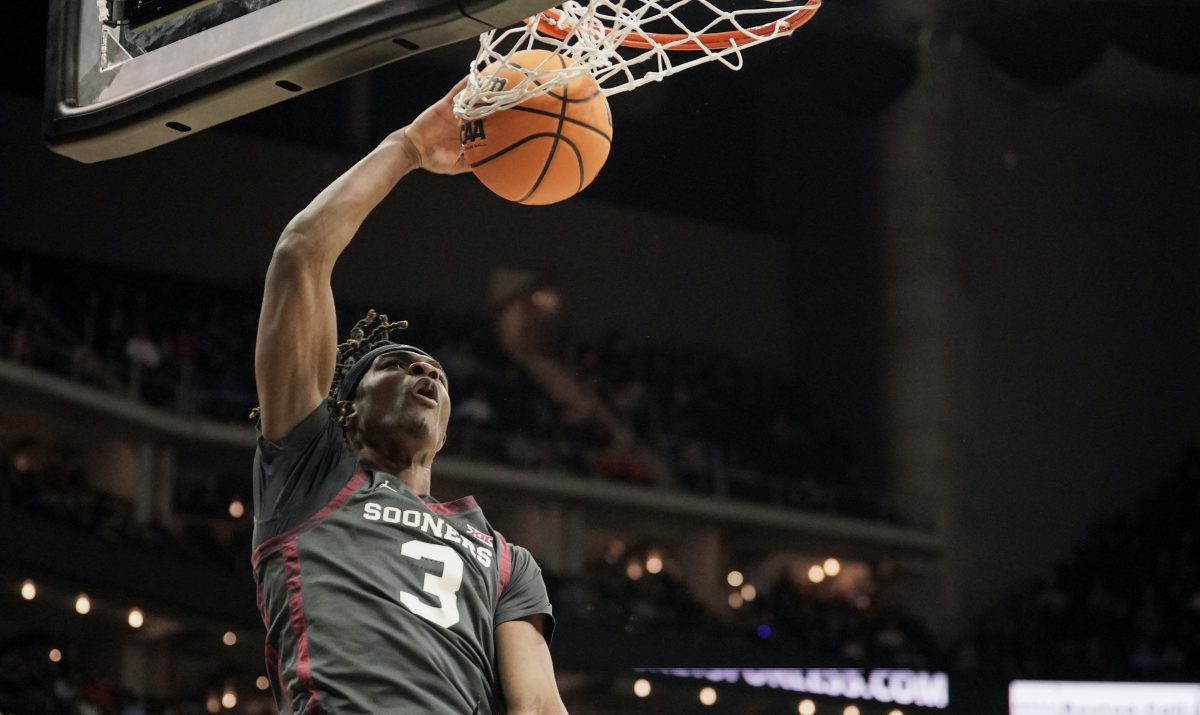 Oklahoma guard Otega Oweh.