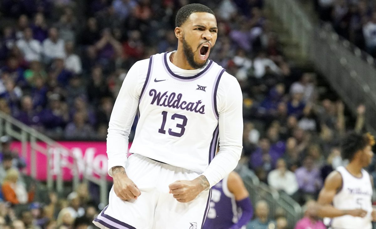 Kansas State guard Desi Sills.
