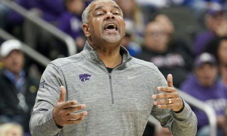 Kansas State head coach Jerome Tang.
