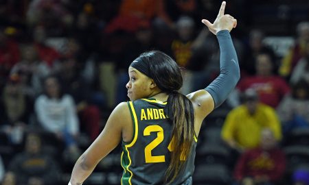 Baylor guard Sarah Andrews.