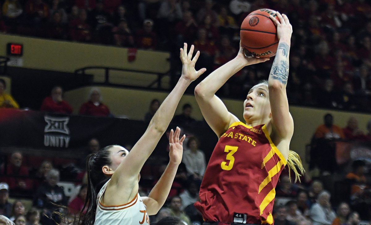 Iowa State guard Denae Fritz.