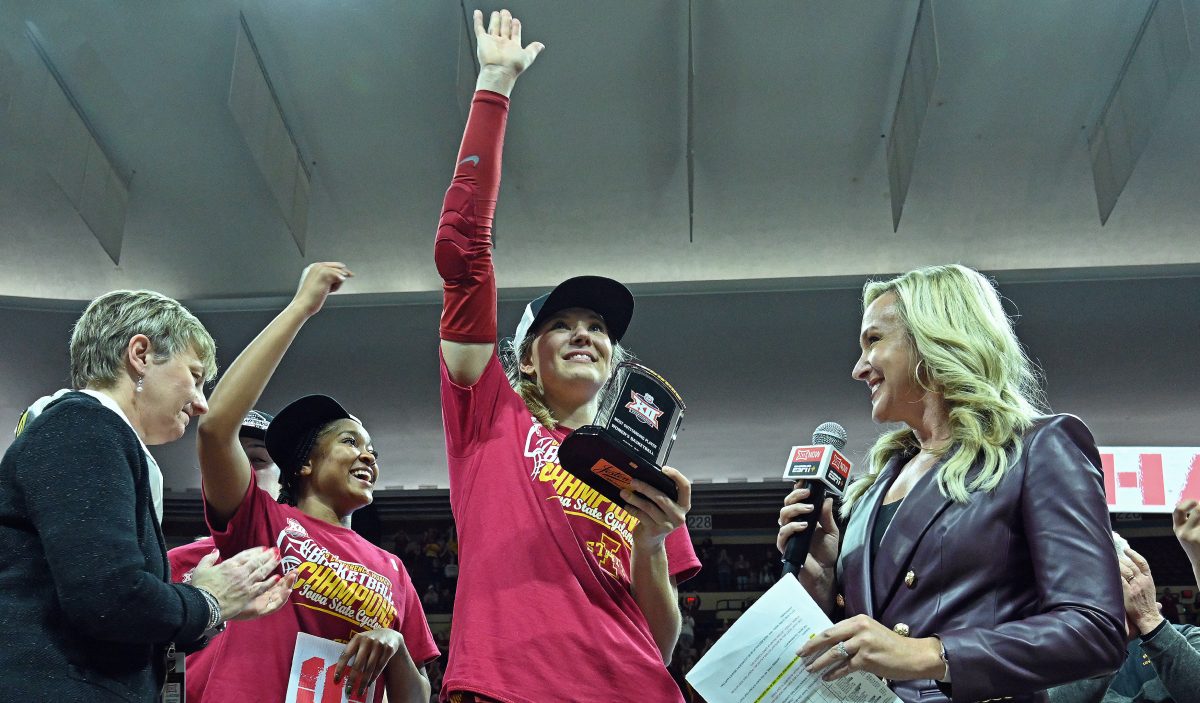 Iowa State's Ashley Joens.