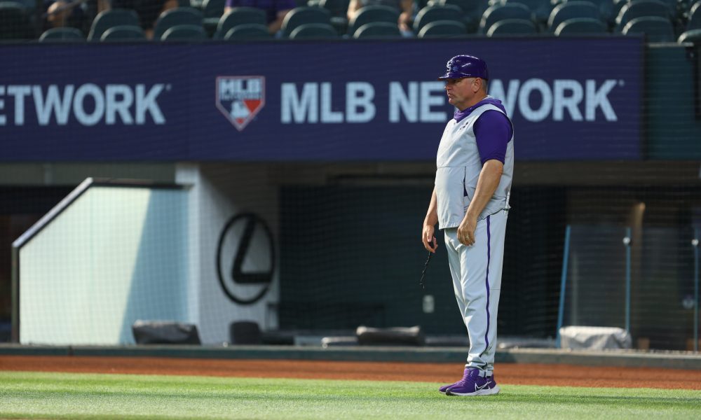 Kansas State baseball coach Pete Hughes. (Big 12 photo)