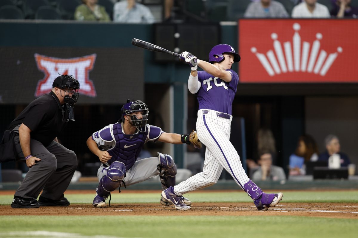 TCU's Brayden Taylor. (Photo courtesy Big 12 Conference)