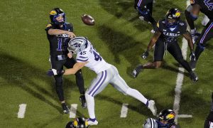 NCAA Football: Kansas State at Kansas