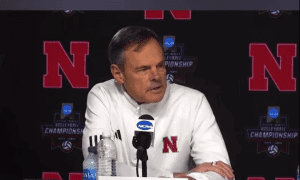 nebraska volleyball coach john cook