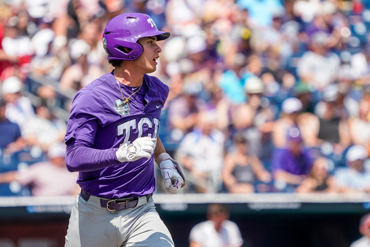 NCAA Baseball: College World Series-TCU vs Virginia