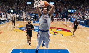 NCAA Basketball: Houston at Kansas