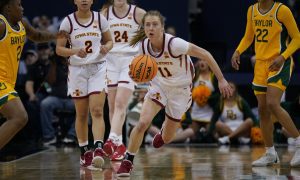 Iowa State guard Emily Ryan.