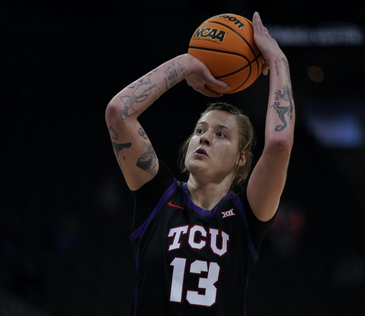 TCU's Sedona Prince.