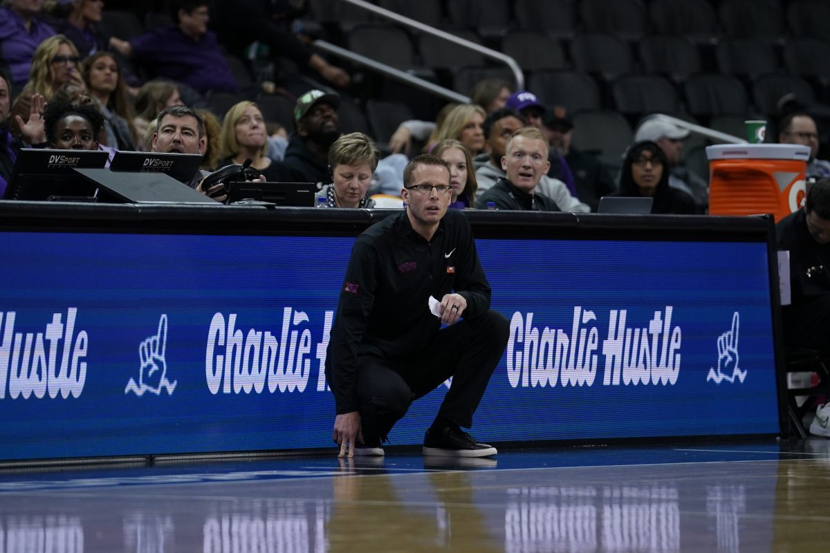 TCU Women's Basketball coach Mark Campbell.