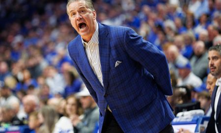 NCAA Basketball: Arkansas at Kentucky