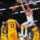 January 16, 2015; Los Angeles, CA, USA; Los Angeles Clippers forward Blake Griffin (32) dunks to score a basket against the Cleveland Cavaliers during the second half at Staples Center. Mandatory Credit: Gary A. Vasquez-USA TODAY Sports