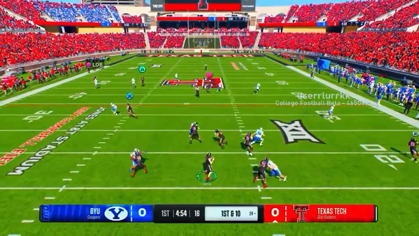 ea sports college football 25 first look texas tech