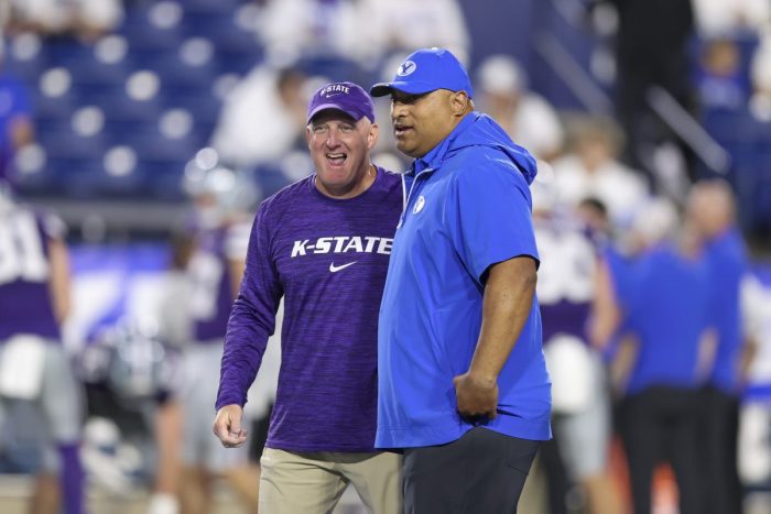 NCAA Football: Kansas State at Brigham Young