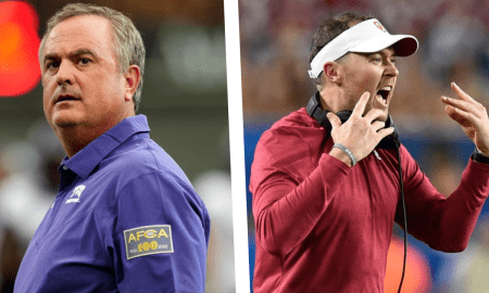 Sonny Dykes and Lincoln Riley.
